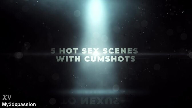 Hot blonde Meta gives sloppy VR blowjobs in deep space