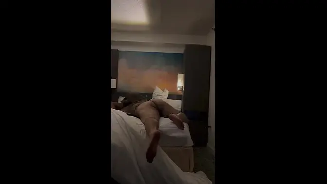 Hot blonde Rae Lil Black gets fucked by stranger in hotel room