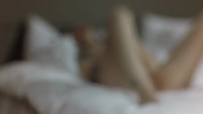 Hot brunette Blair takes it in her POV