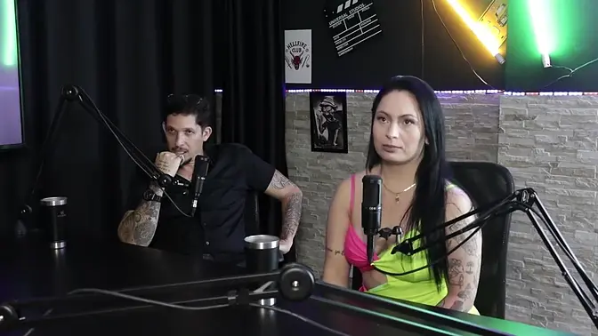 Hot couple shares wild night of denied fetishes