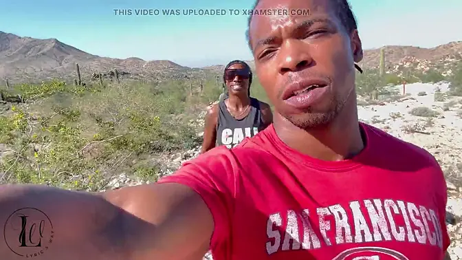 Hot ebony MILF gives rides and shows off huge tits