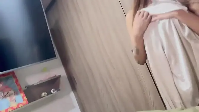 Hot Latina sister spreads her big ass for me