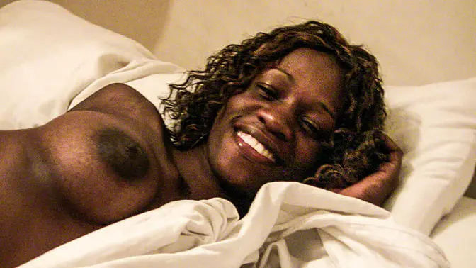 Hot little cheerleader rides huge white cock