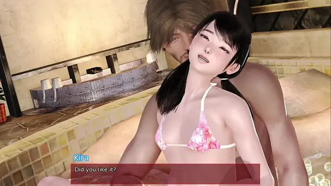 Hot MILF gives blowjob in restroom