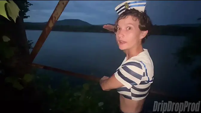 Hot MILF Sailor Reed gets facial after getting fucked hard