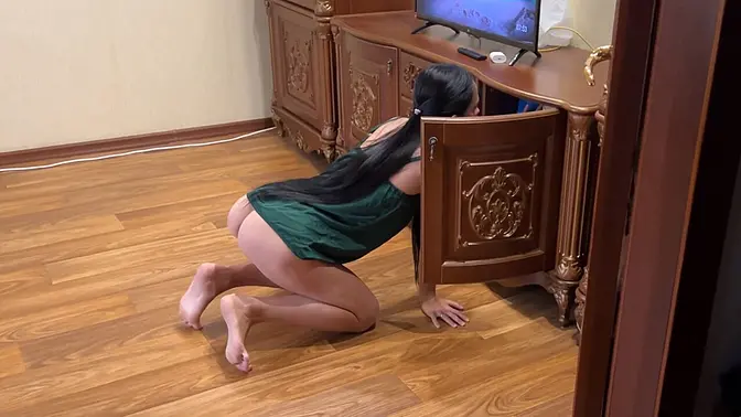 Hot Milf Stepmom Gets Doggy Style Creampie in Her Step Son's POV