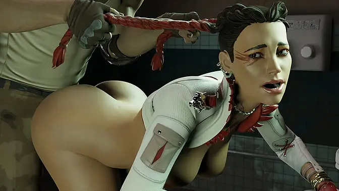 Hot MILF with big booty gets fucked hard in 3D cartoon