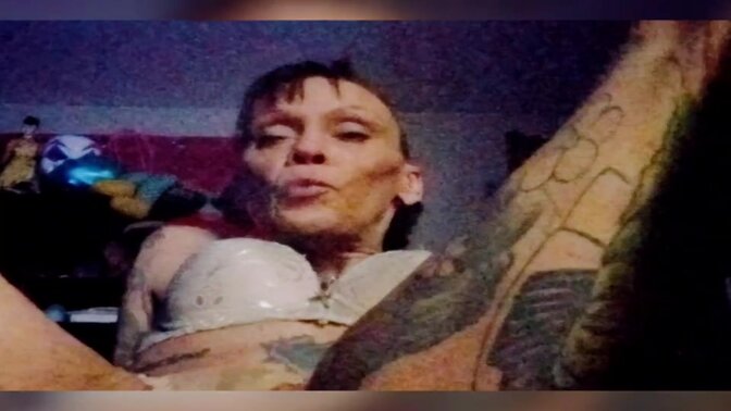 Hot milf with wet panties and heavy metal gets a pounding