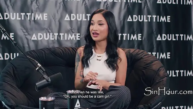 Hot podcast guest Avery Black discusses unsolicited dick pics