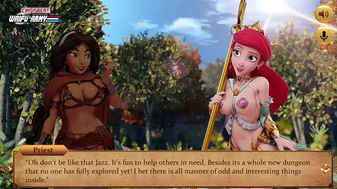 Hot princesses of different hair colors in sexy gaming demo
