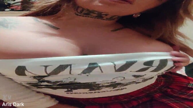 Hot school girl: Brutal squirt with Randy