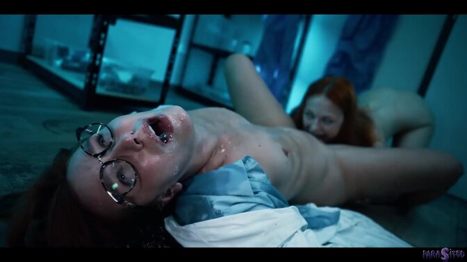 Hot scientist gets dominated by her lesbian monster in wet and filthy pussy play