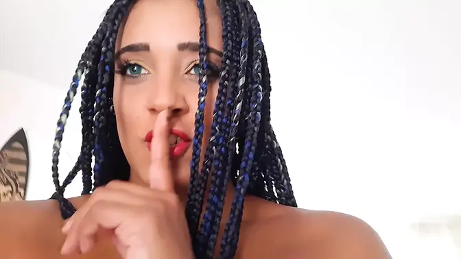 Hot sister-in-law gives sloppy shower blowjob with huge facial