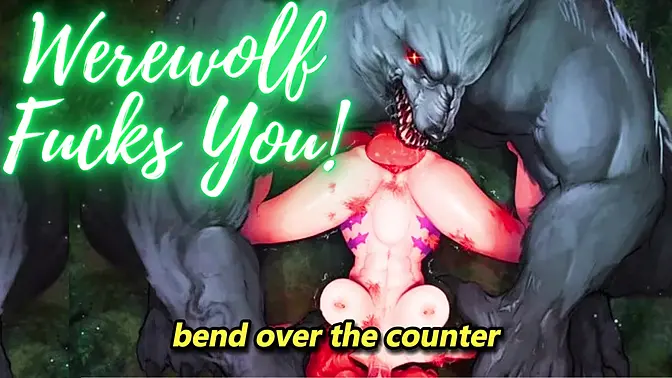 Hot werewolf boyfriend pounds pussy