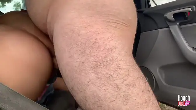 Hottest Latina milf mesmerized by sunny outdoor doggystyle fuck