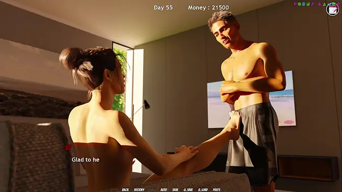 Hubby's pregnant mistress gets a creampie in 3D animation