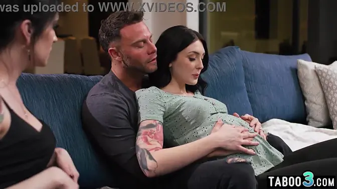 Hubby's prenatal class teacher gets fucked