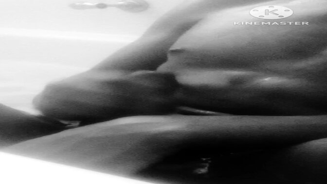 Hunky guy enjoys BBC and solo male masturbation in French