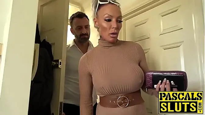 Inked subslut hammered by big cock