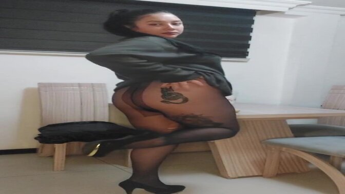 Inscened 19yo teen overeats while giving sloppy blowjob