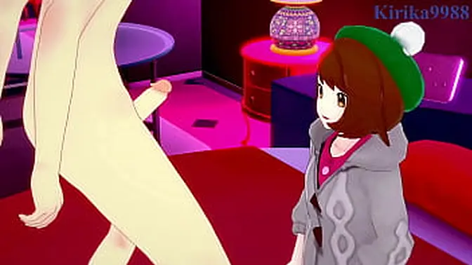 Intense Pokémon hentai with Dawn (Hikari) and Gloria (Yuuri)