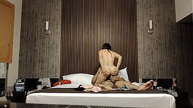 Janet rides cock and takes it deep