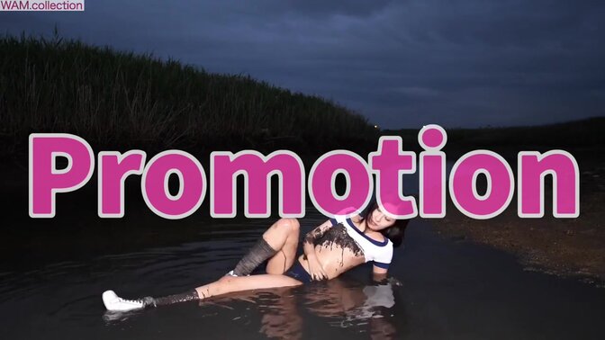 Jap babe with long hair gets messy