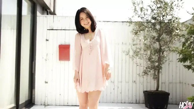 Japanese babe Ayumi Iwasa rides a hard cock and gets cum filled