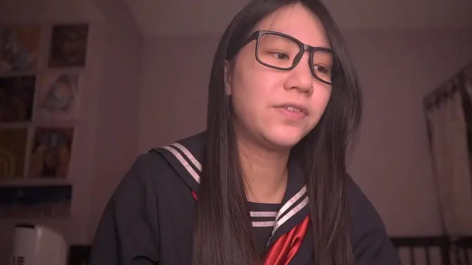 Japanese Schoolgirl Sucks and Gets Pounded Hard