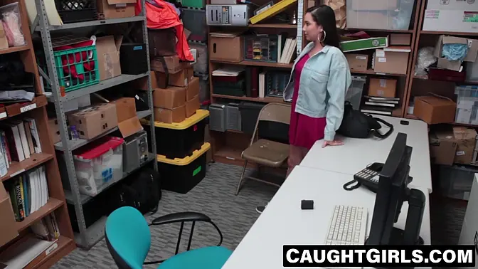 Karlee Grey gets caught and punished for stealing