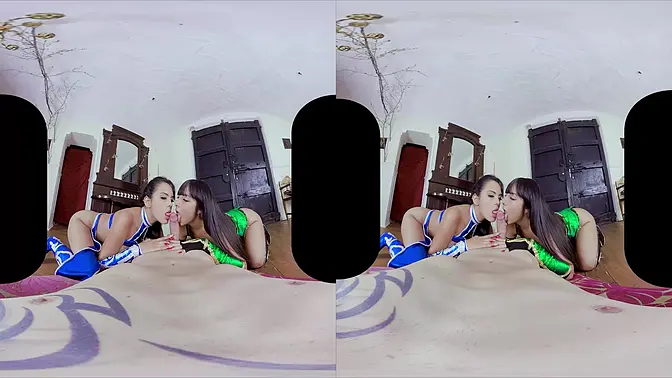 Katrina Moreno's Mortal Kombat: Lesbian 3some VR