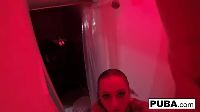 Kendra Cole's Skinny Teen Solo Shower