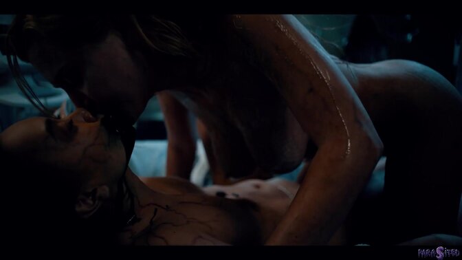 Kimmy Kimm gets bred by Blake Blossom's alien parasite