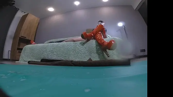 Kinky POV face sitting with ass smothering in yoga pants