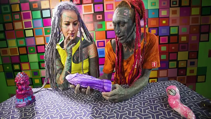 Kinky Toy Unboxing - Part 2: Pierced, Tattooed Couple Gets Wild