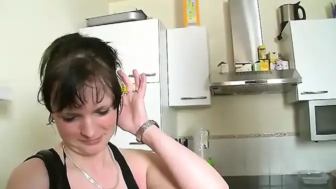 Kristin and Enno explore biggest natural tits and big penises