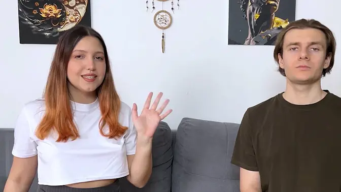 Ksenia loses Strip Snakes & Ladders game and gets hardcore fucked by Mik