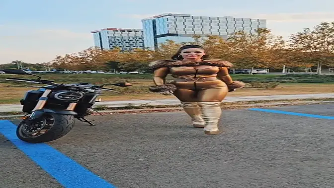 Lady Dominatrix rules with rubber and latex