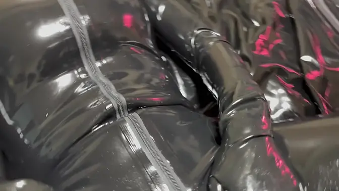 Latex Catsuit Queens: Airi & Mina's Rubber Love