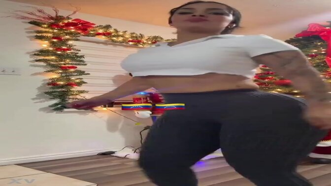 Latina Babe Shakes It for You