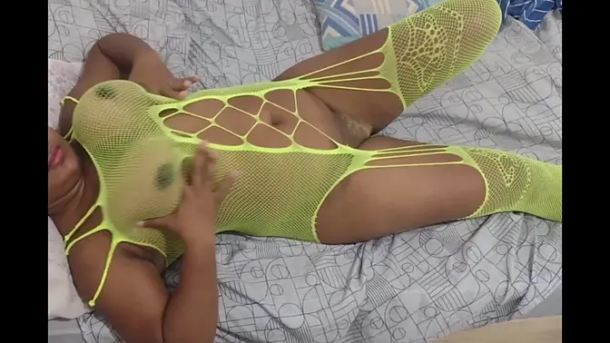 Latina BBW with big booty and natural tits gets her ass filled with cum