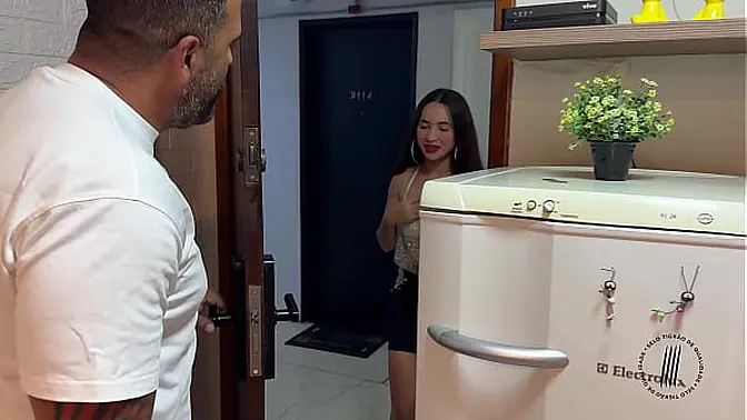 Latina beauty with big cock and tattoo prepares to take on all positions