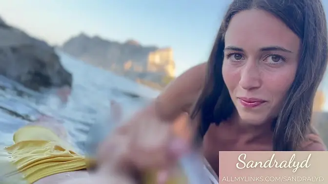 Latina teen swallows cum from big dick in public