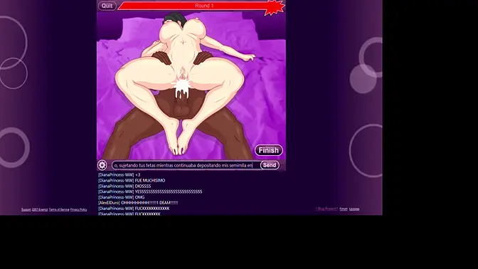 Latina Wonder Woman gets anal and creampied