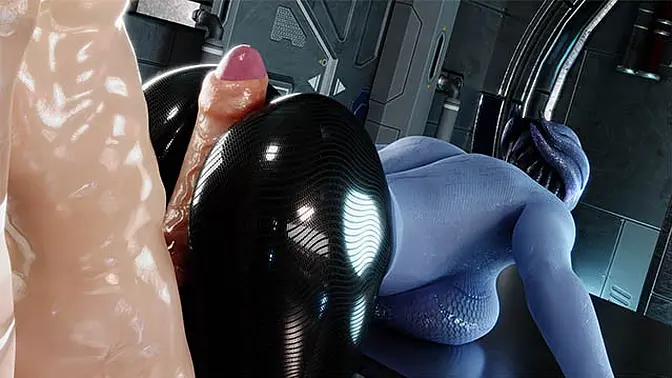 Liaras 3D Anal session in VR