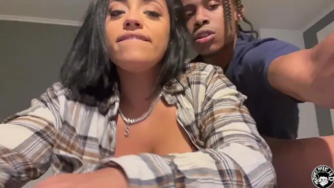 Lil D's busty MILF rides cock with a sloppy blowjob