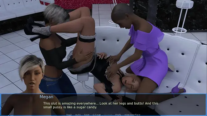 Liza's Slutty Lesbian Party with a 3D Twist