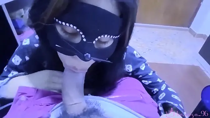 Lonely girl rides neighbor's cock