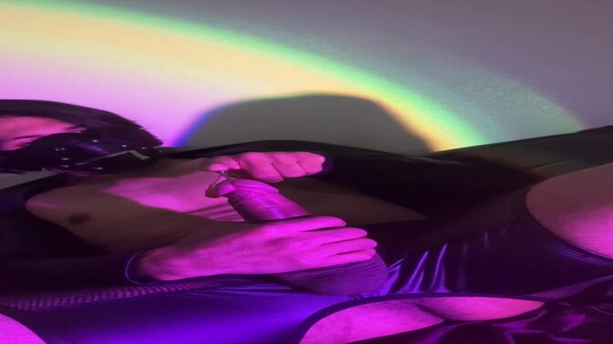 Long Cock Gets Stretched with Beaded Rod