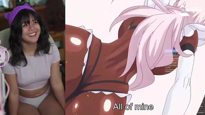 LONGEST FUCKING IN HENTAI HISTORY ! ExotiqFox Solo Gooner Girl Masturbation Hentai Livestream Reaction